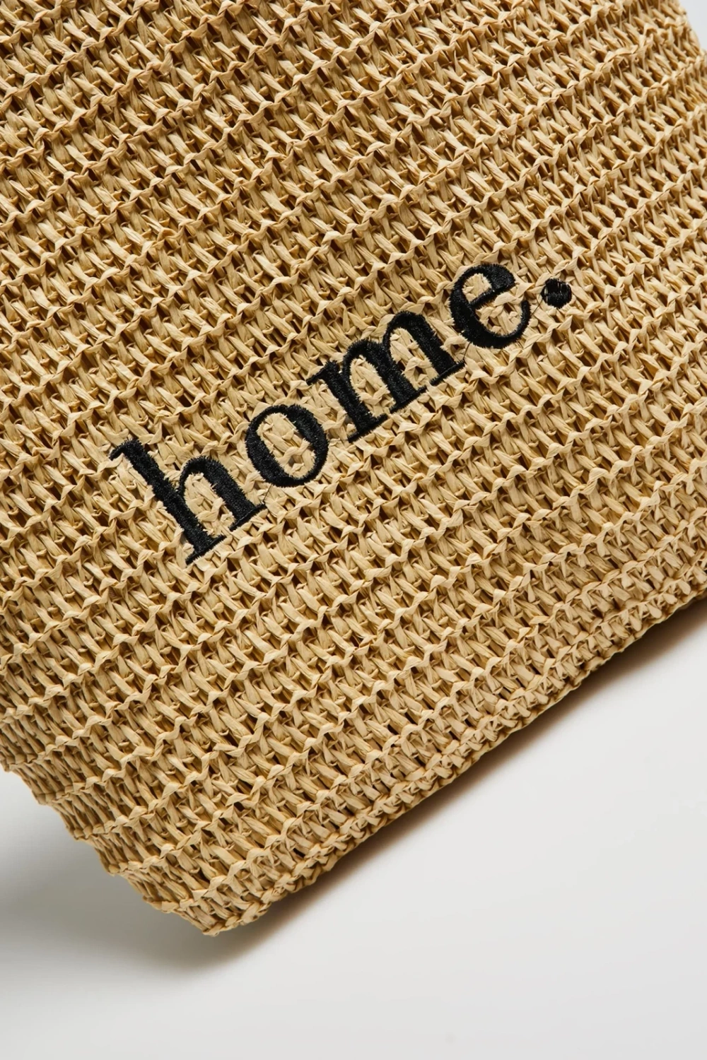 Marisse Beige Woven Bag