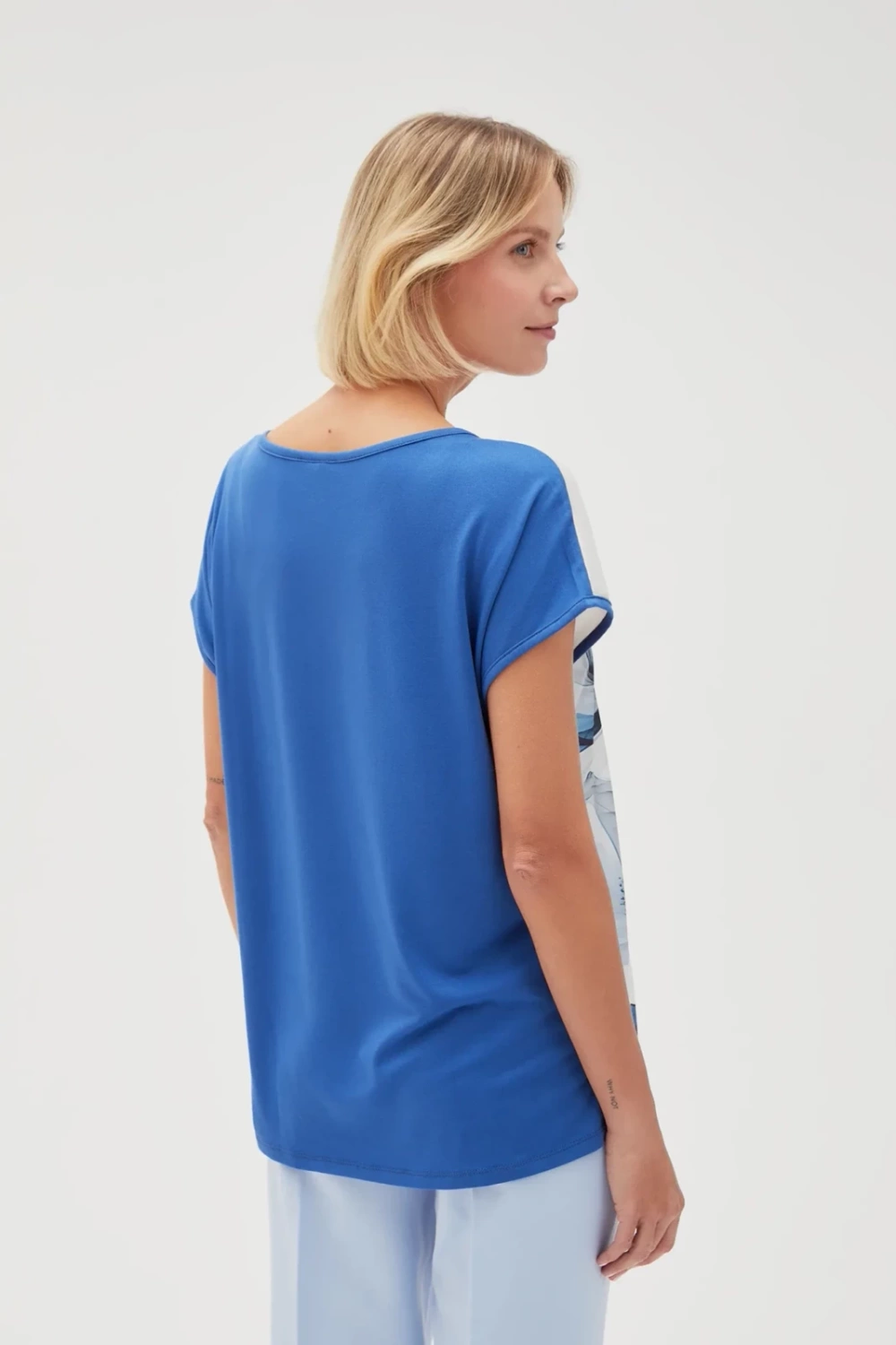 Marisse Women's T-Shirt L-Ts-4646 L.Blue