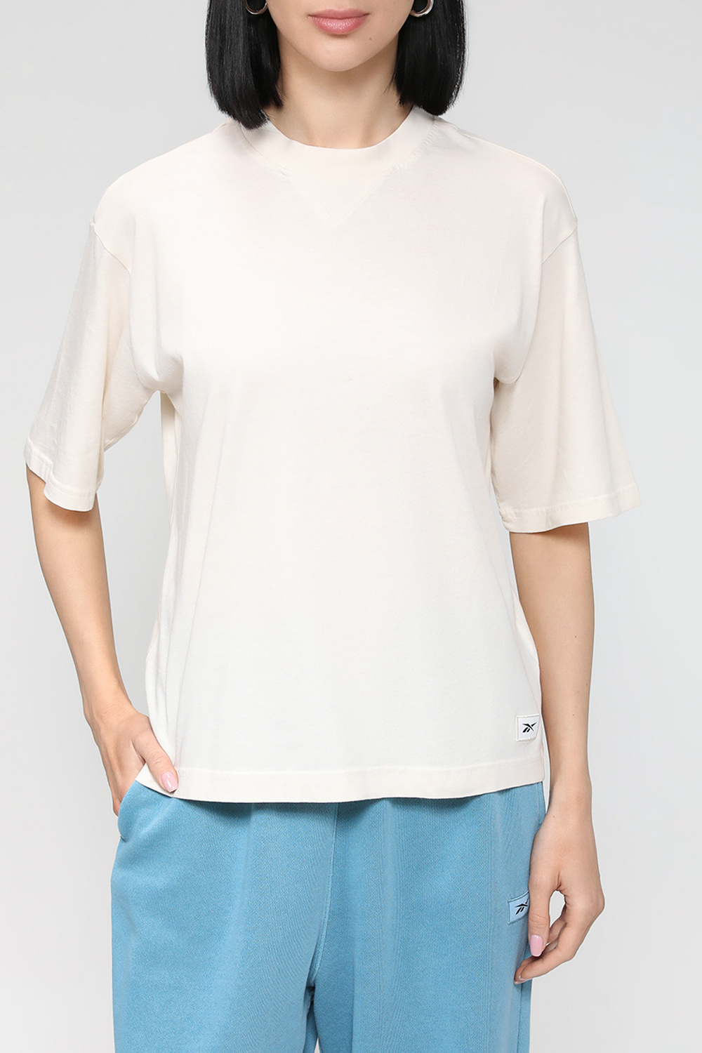 REEBOK - Тениска с широки крачоли