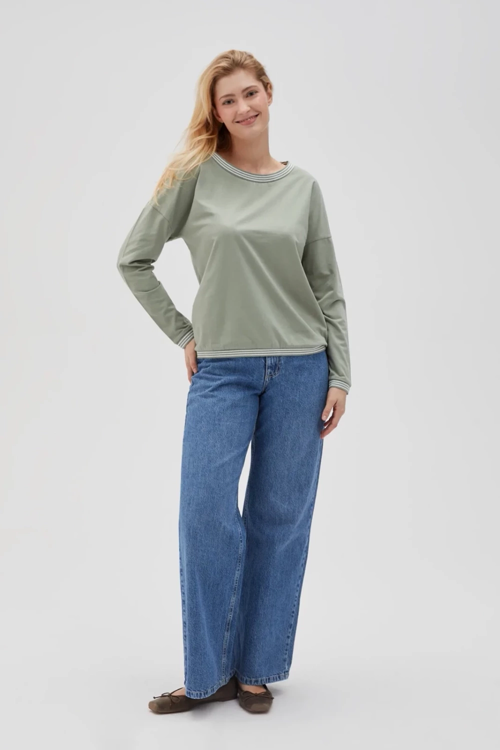 Marisse Women&#039;s Blouse L-Ts-4617 Olive
