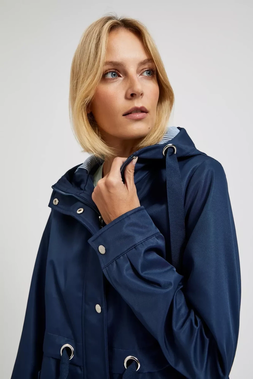 Marisse Women's Jacket L-Ku-4306 Navy