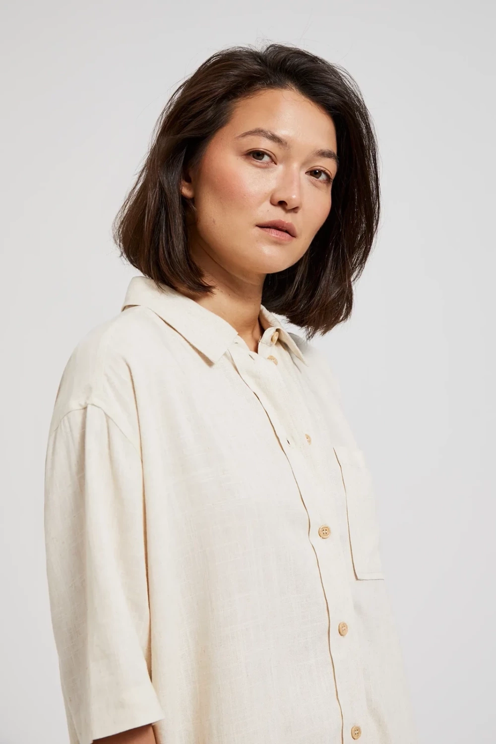 Marisse Women&#039;s Shirt L-Ko-4337 L.Beige