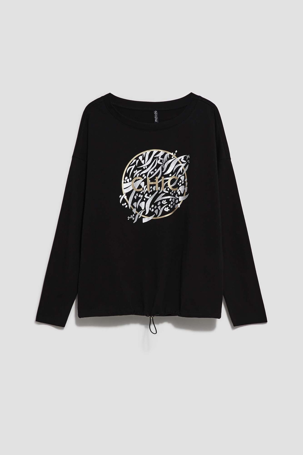 Marisse Women's Blouse L-Ts-4007 Black