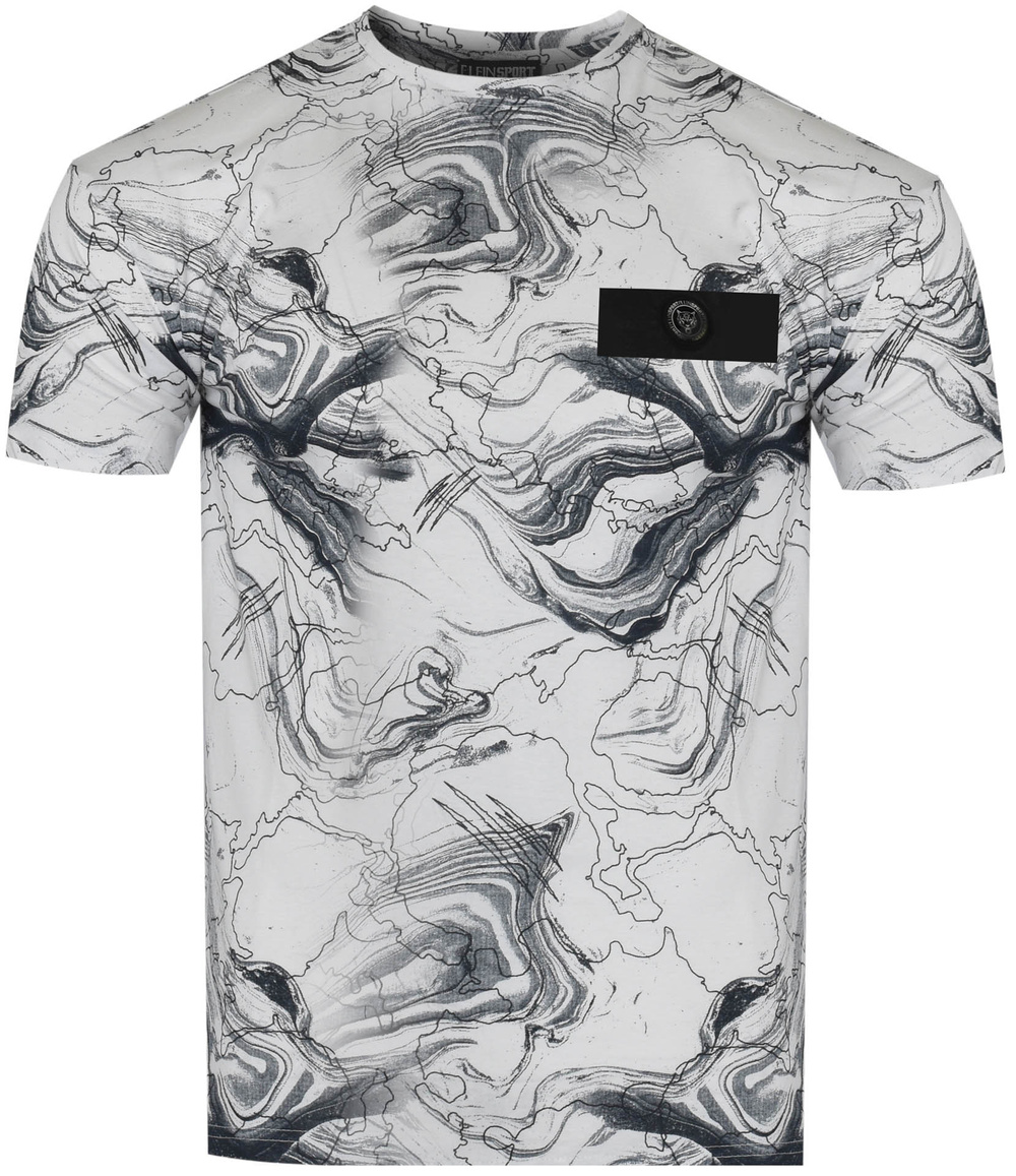 Тениска PLEIN SPORT PS25MTS06/01 бяла