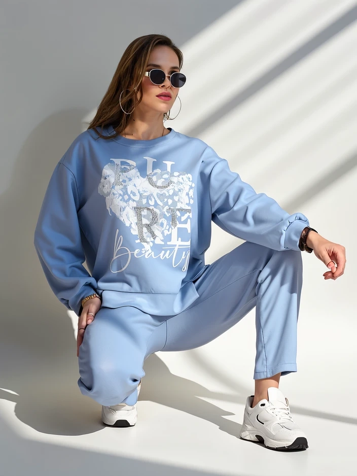 Resti Women&#039;s viscose set with print