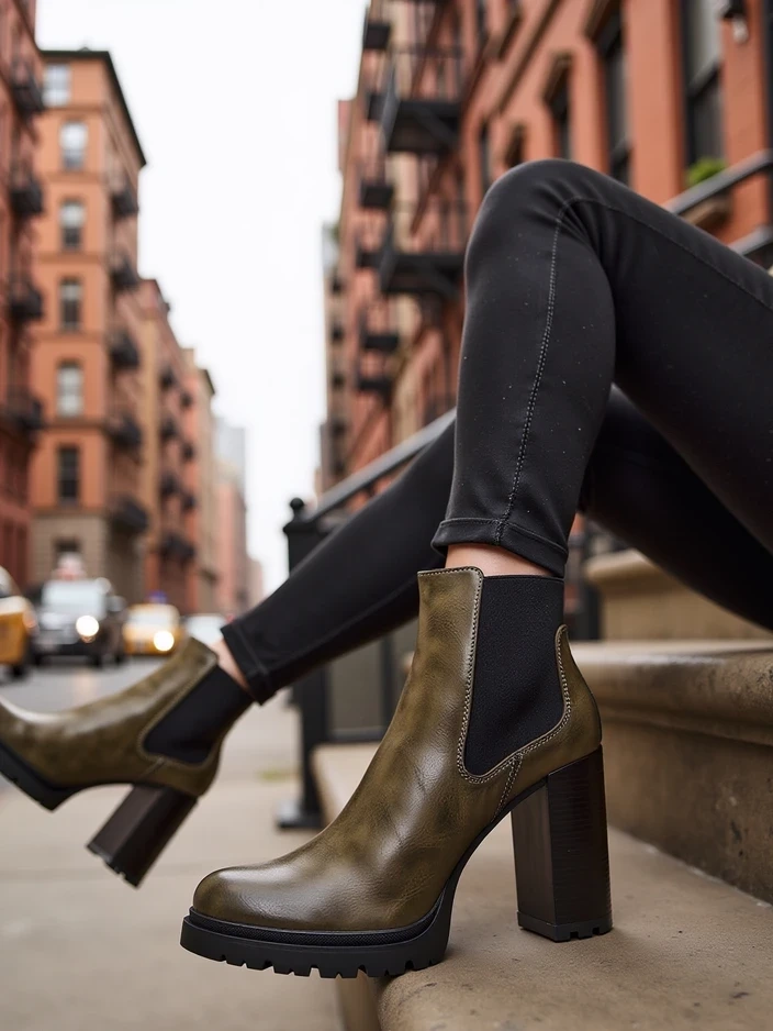 Resti Women's ankle boots on a heel Nodis