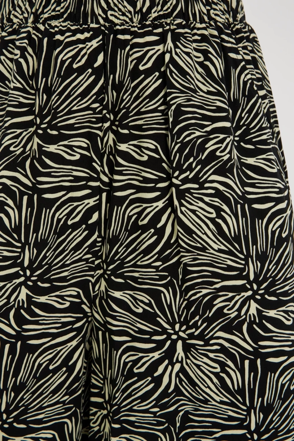 Marisse Black Viscose Culottes