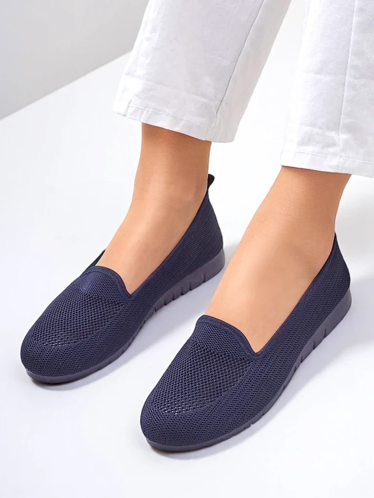 Resti Women's fabric moccasins Caerit