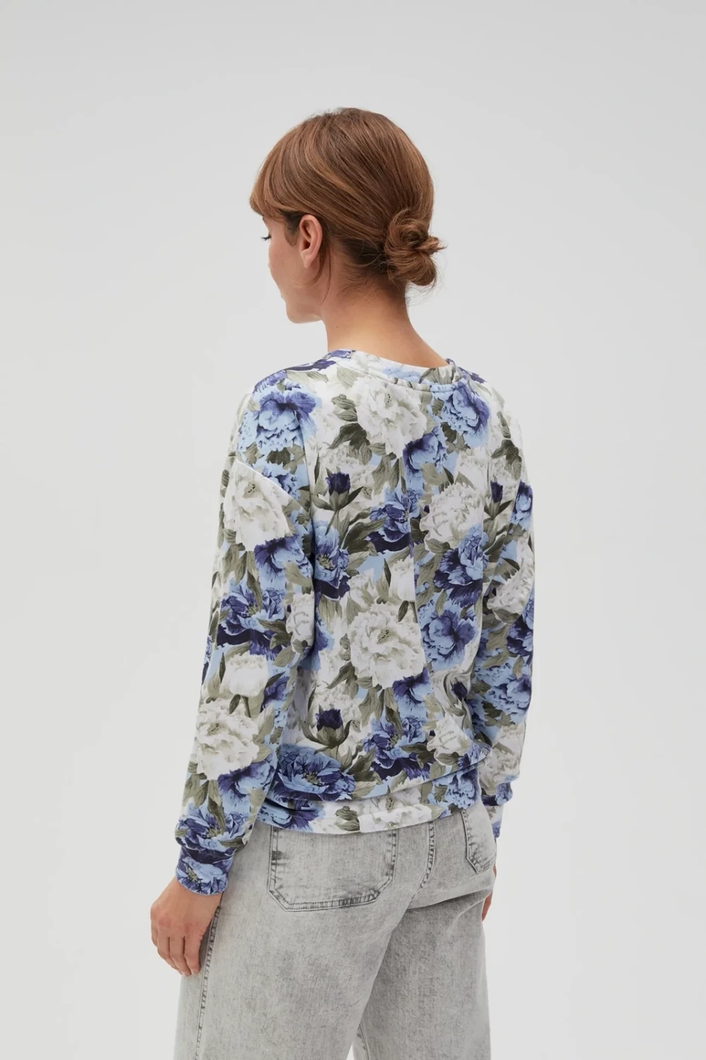 Marisse Women&#039;s Sweatshirt L-Bl-4606 Blue
