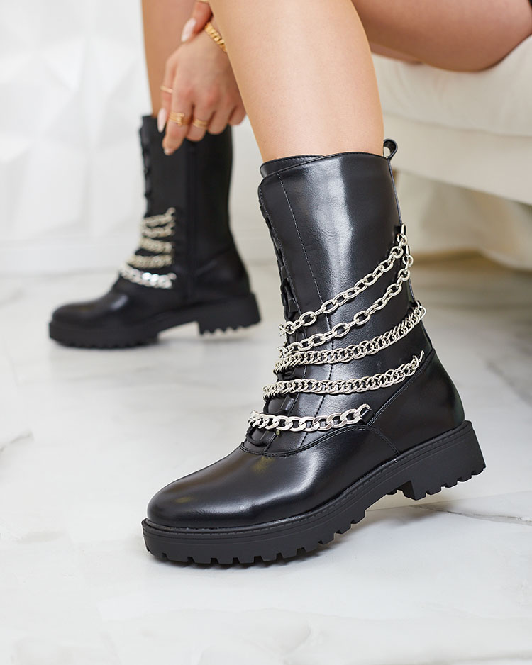 Resti Women&#039;s bagger boots in black Goserre