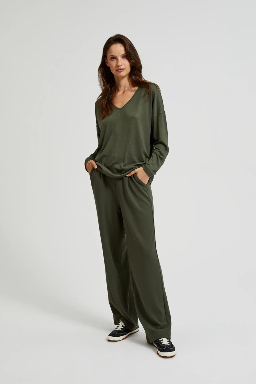 Marisse Women's Sweater Z-Sw-4561 D.Olive