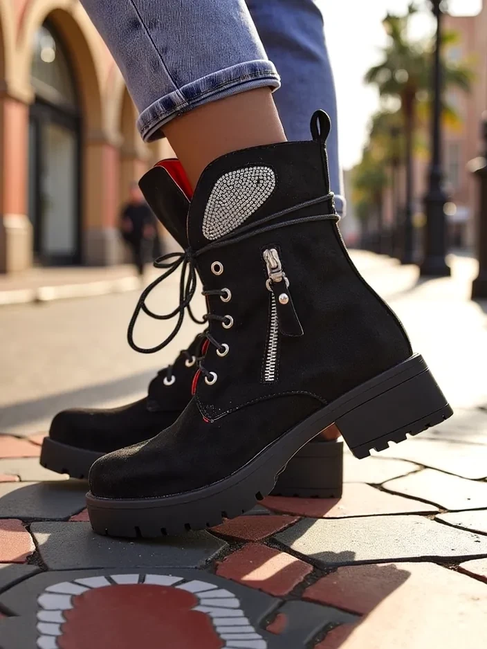 Resti Women's ankle boots worker Volio