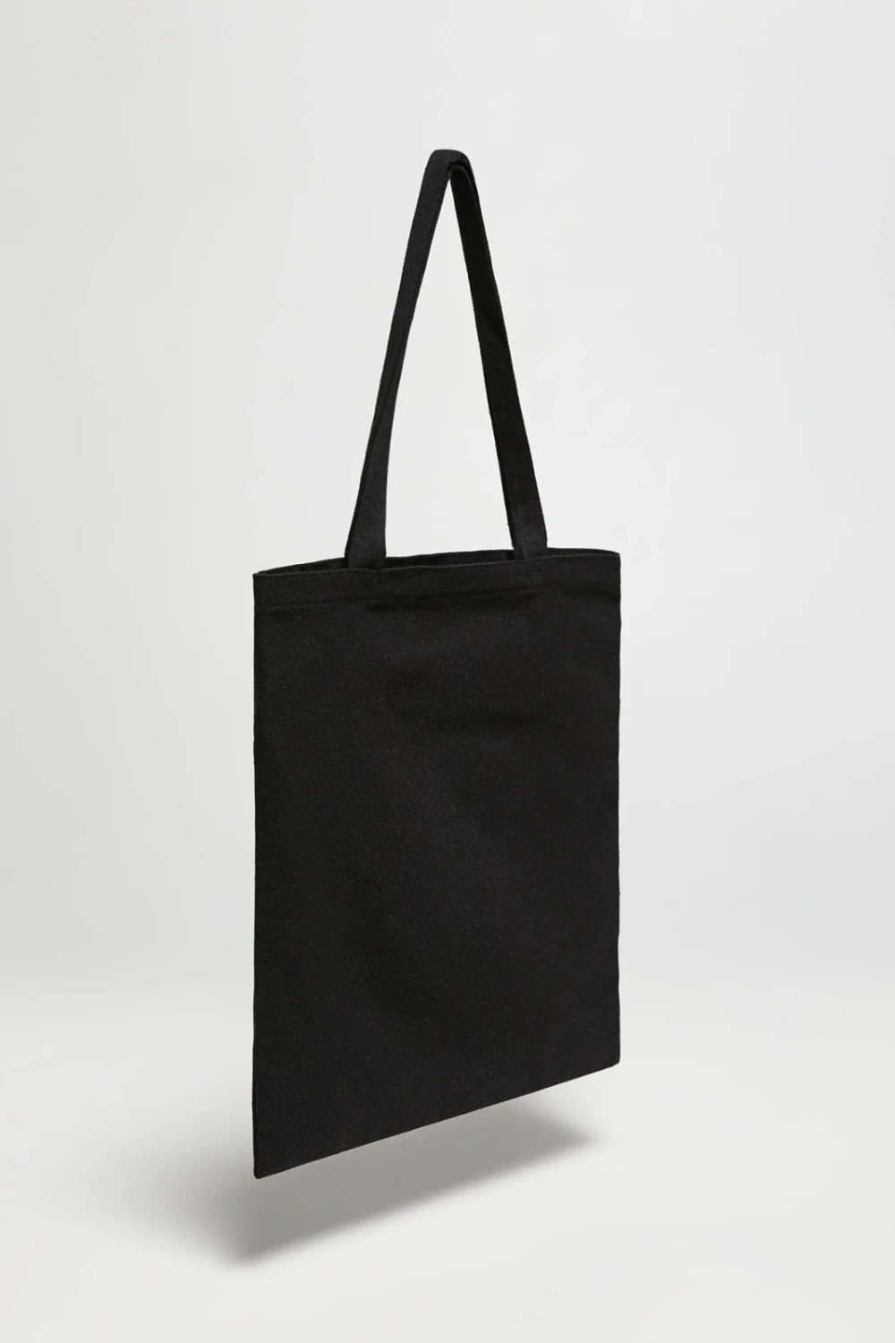 Marisse Black Printed Shopper Bag
