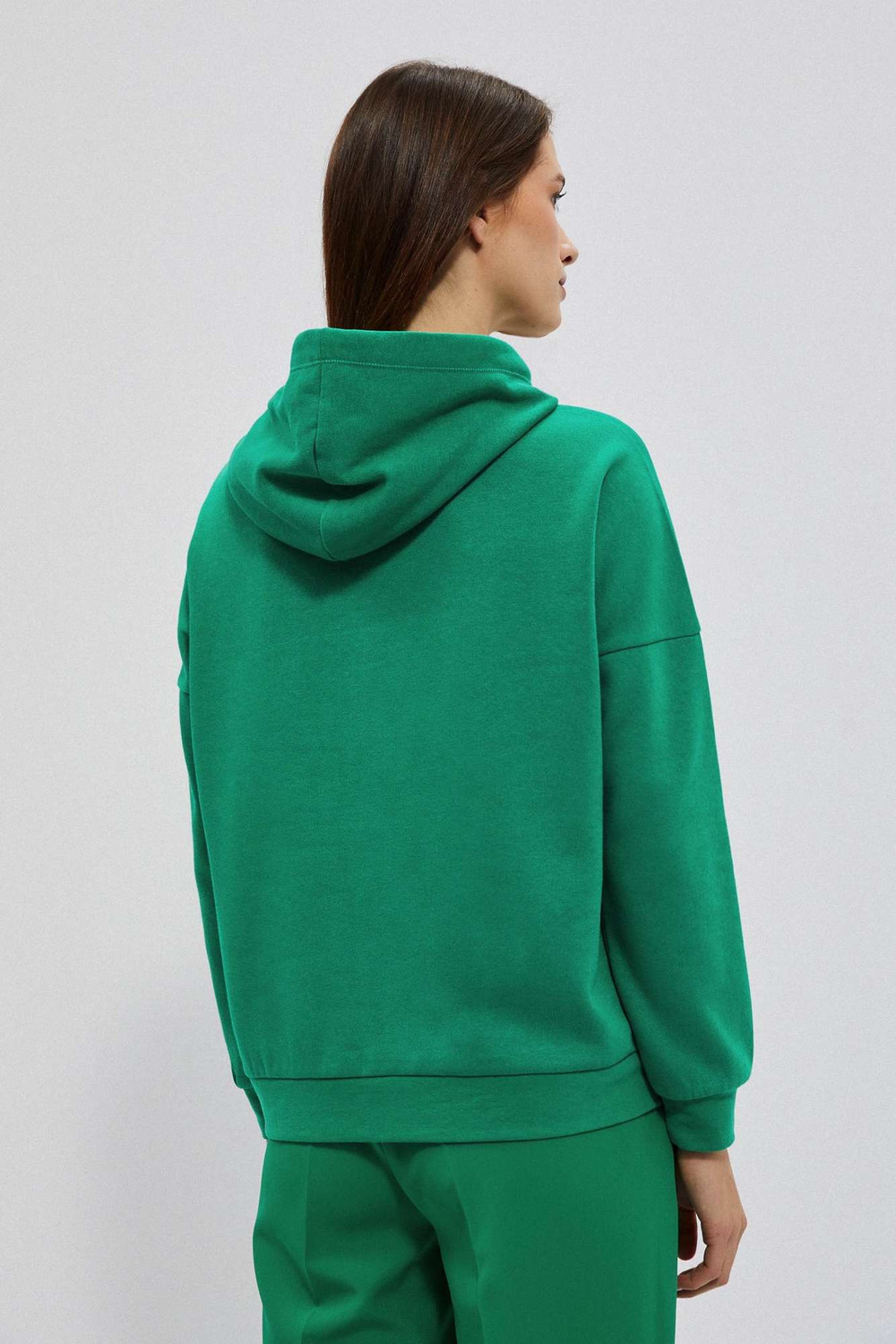 Hoodie with inscription