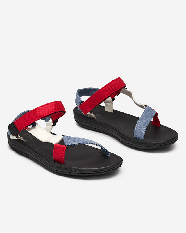 Resti Red Women&#039;s Ojo Fabric Sandals
