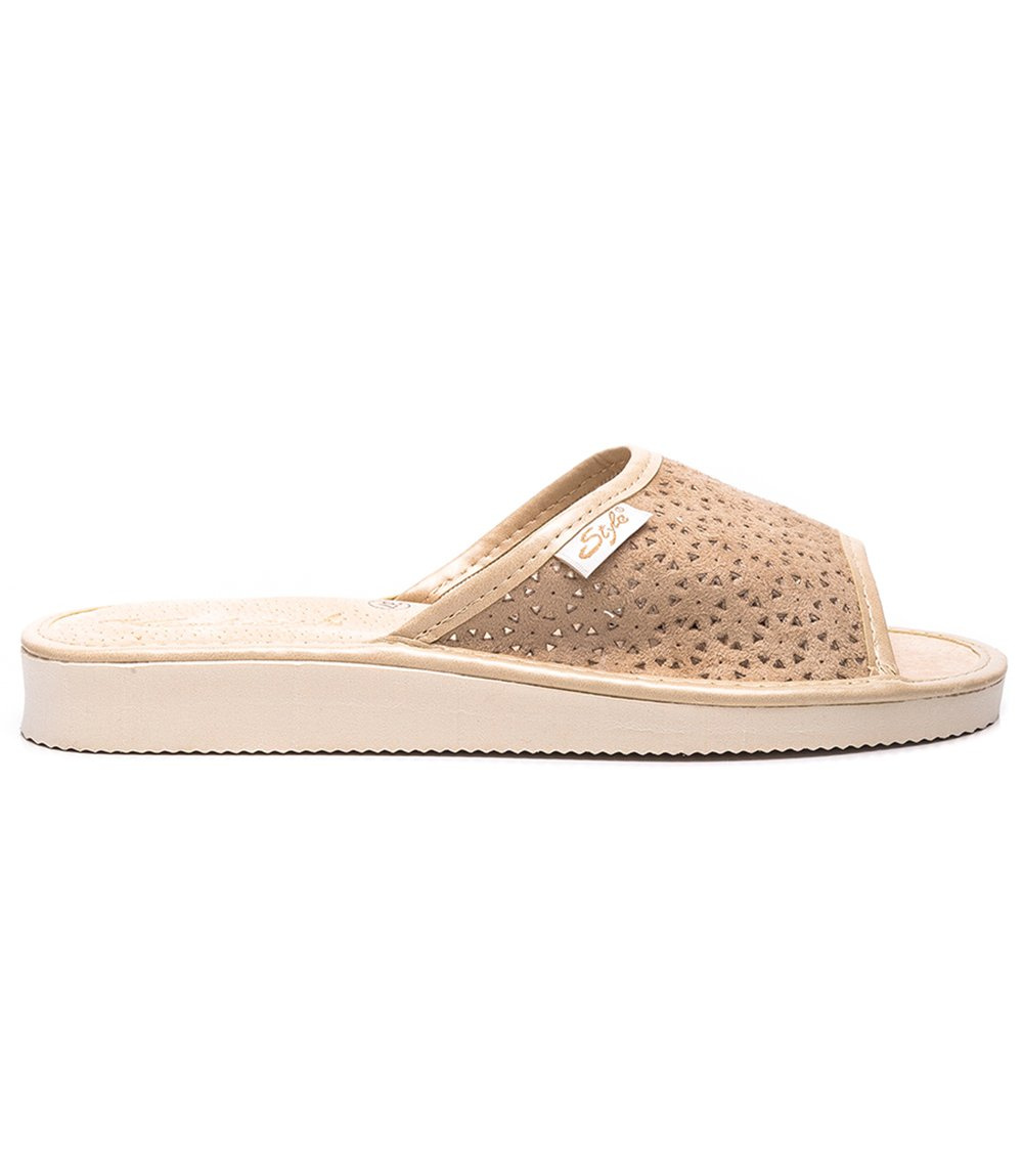 Dámske šľapky Natural Style NS-116 Béžové