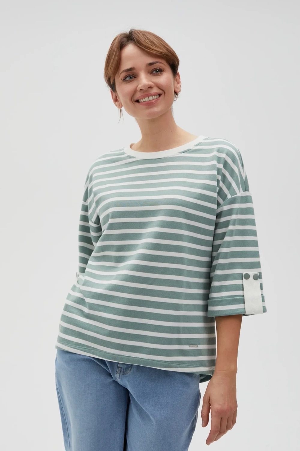 Marisse Women&#039;s Sweatshirt L-Bl-4607 Olive