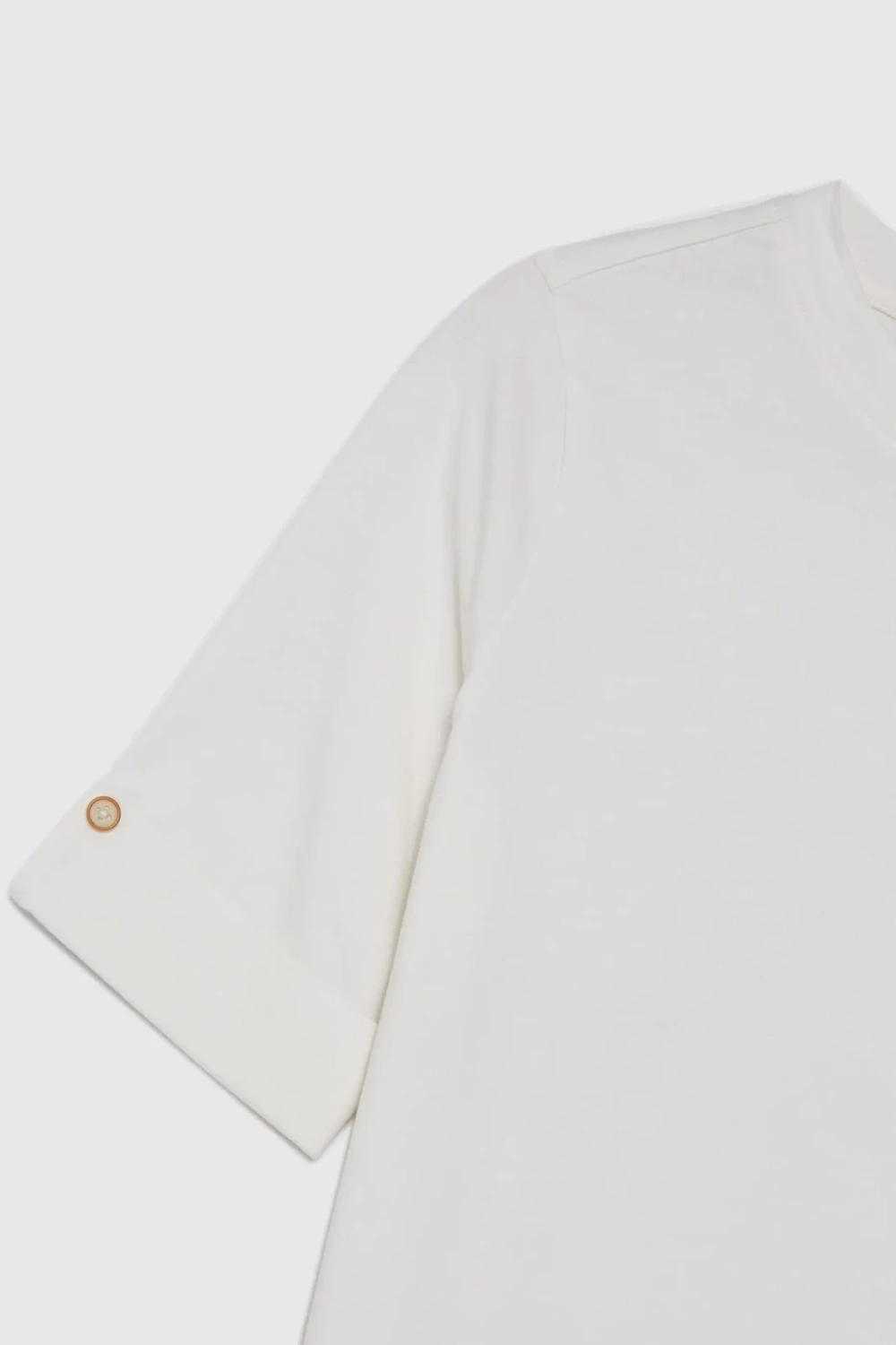 Marisse Women's T-Shirt L-Ts-4616 Off White