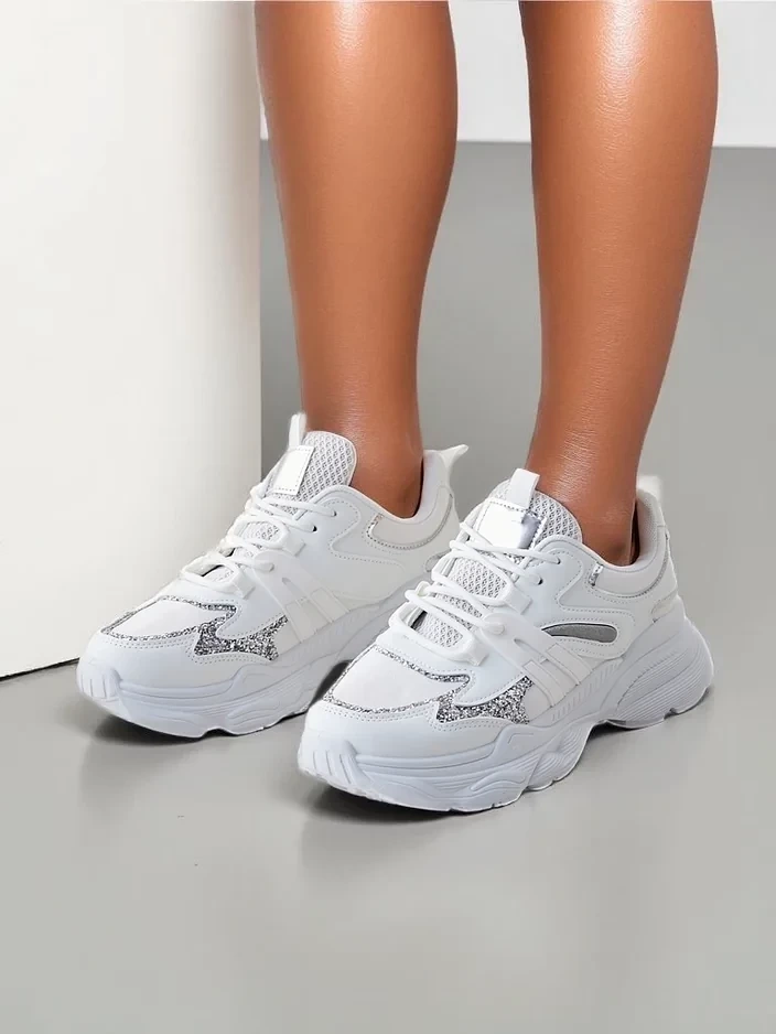 Resti Womens sporty sneakers on a thicker sole Aimo