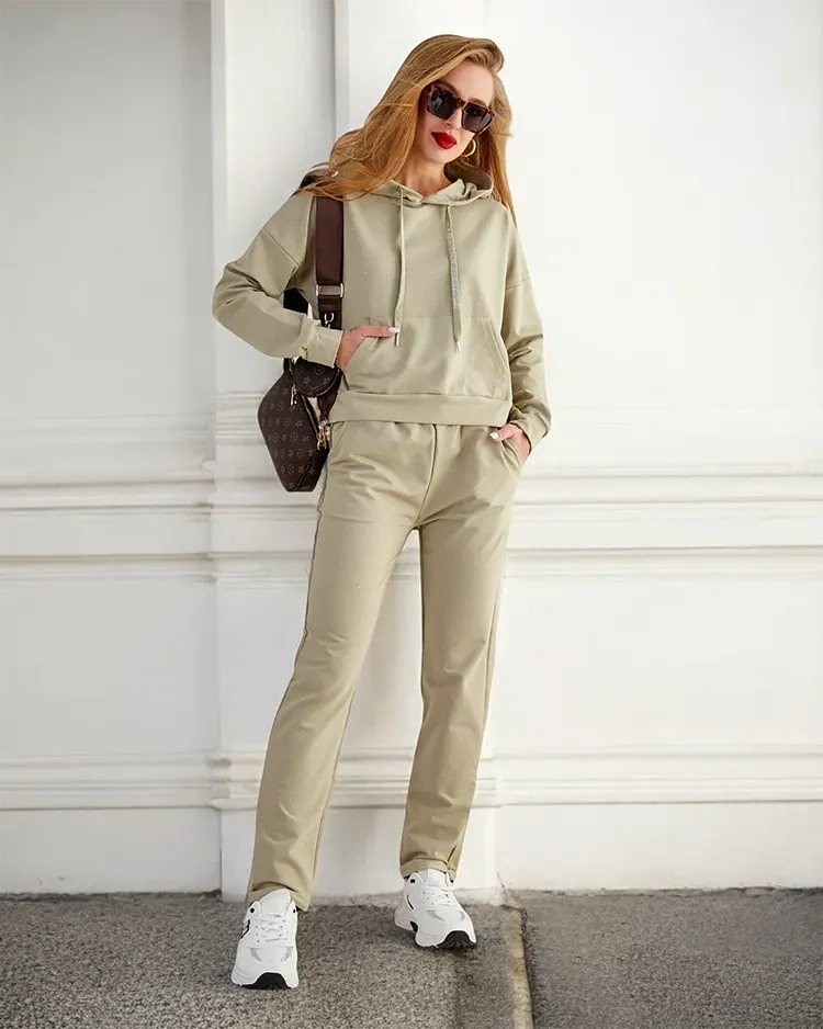 Resti Cotton women&#039;s sweatshirt set