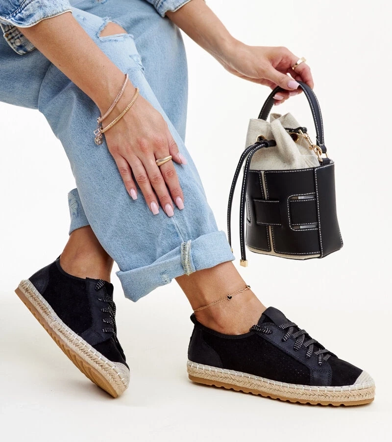 Gemre Espadrile sportive negre Naila