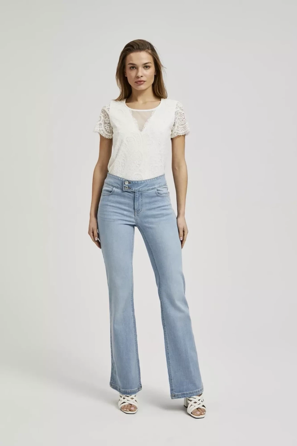 Marisse Women&#039;s Blouse L-Ts-4349 Off White