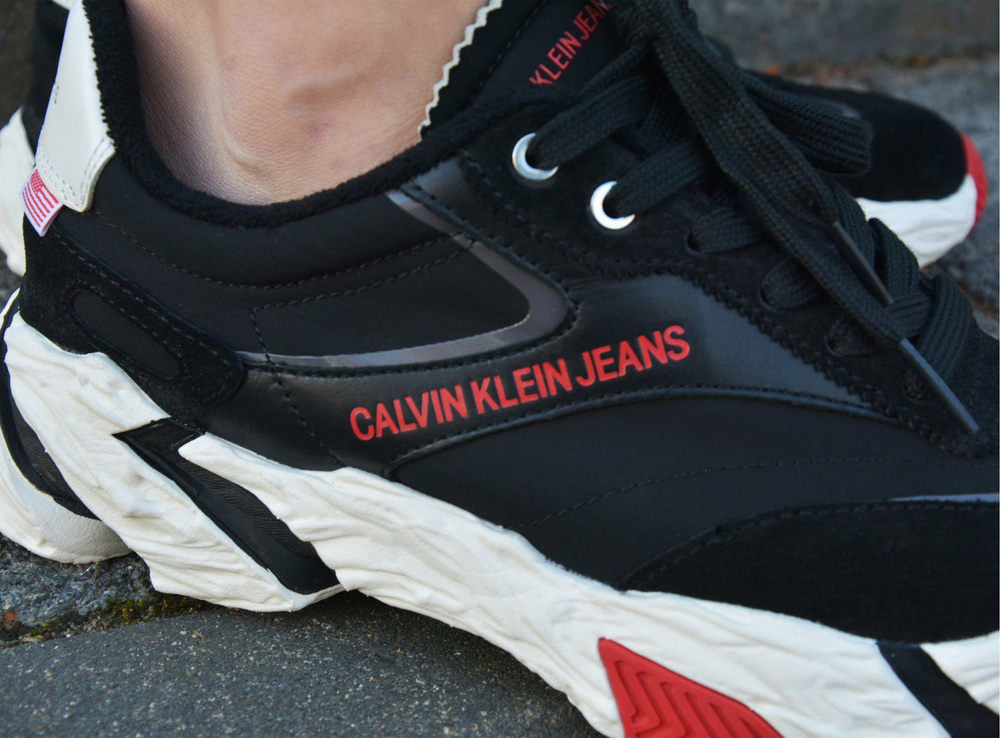 Calvin Klein - Jeans Sigma - Čierne/Biele tenisky