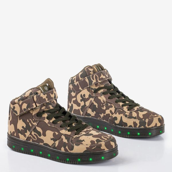 Resti LED sports shoes LED camo Dirones - Footwear