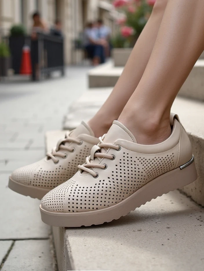 Resti Women's perforated loafers Gofielle