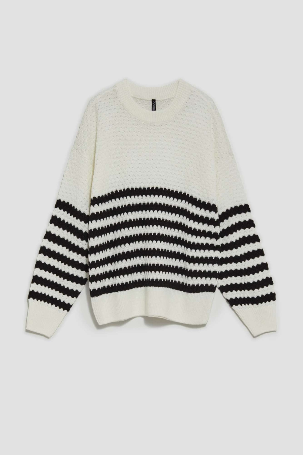 Marisse Sweater Z-Sw-3947 Off White_Black