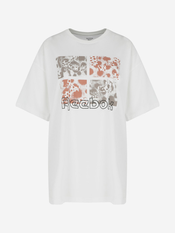 REEBOK - Тениска с графичен дизайн TE MS