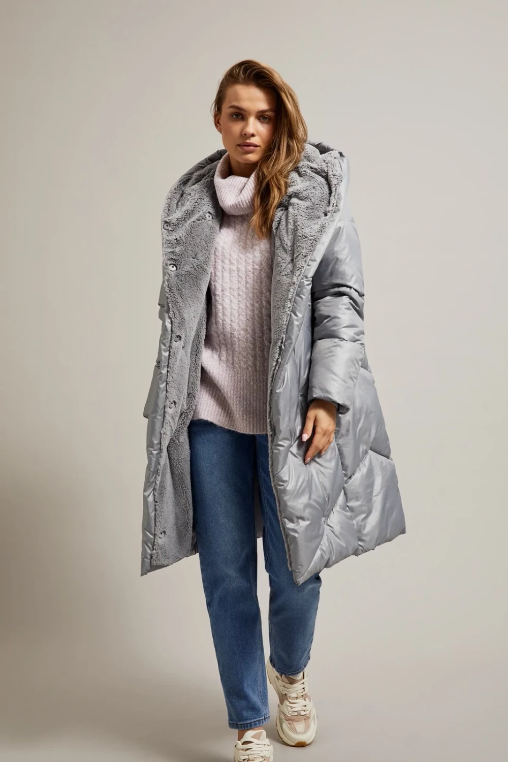 Marisse Women's Jacket Z-Ku-4513 Grey