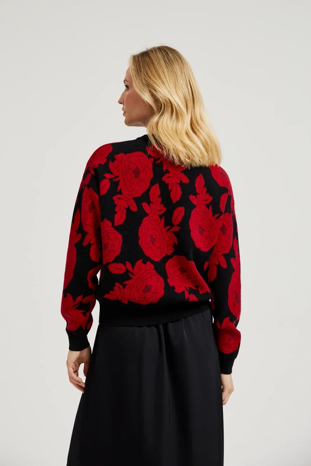 Marisse Women's Sweater Z-Sw-4537 Black