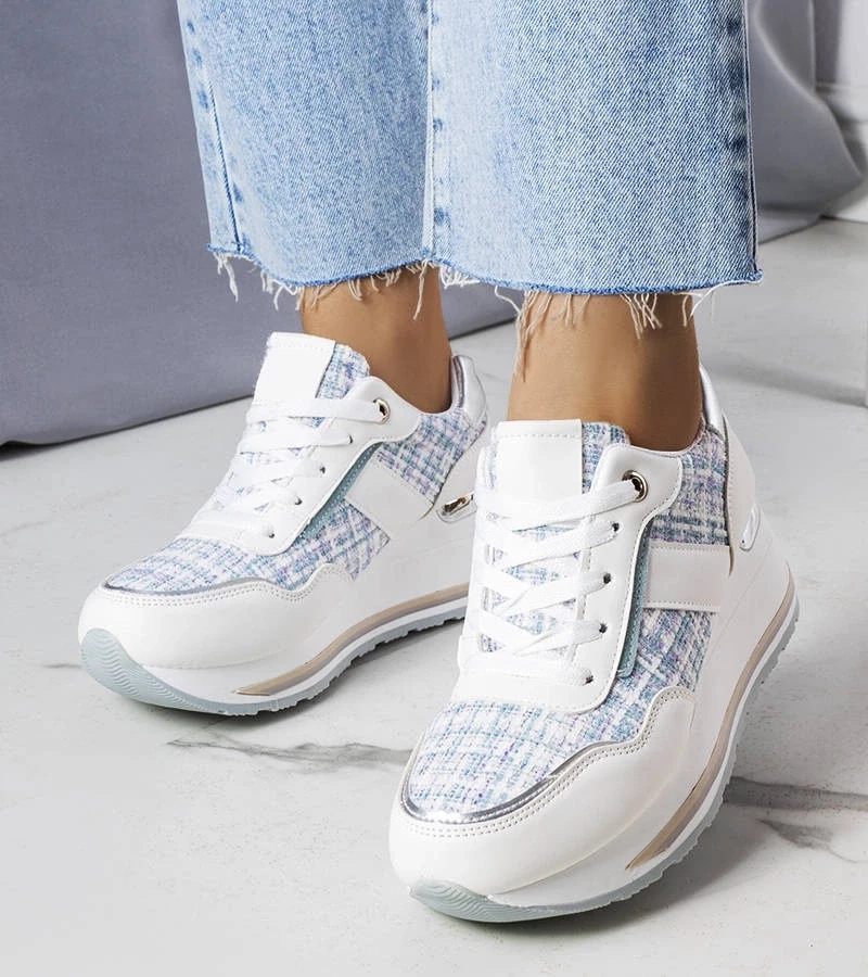 D/CEO White trainers Justar