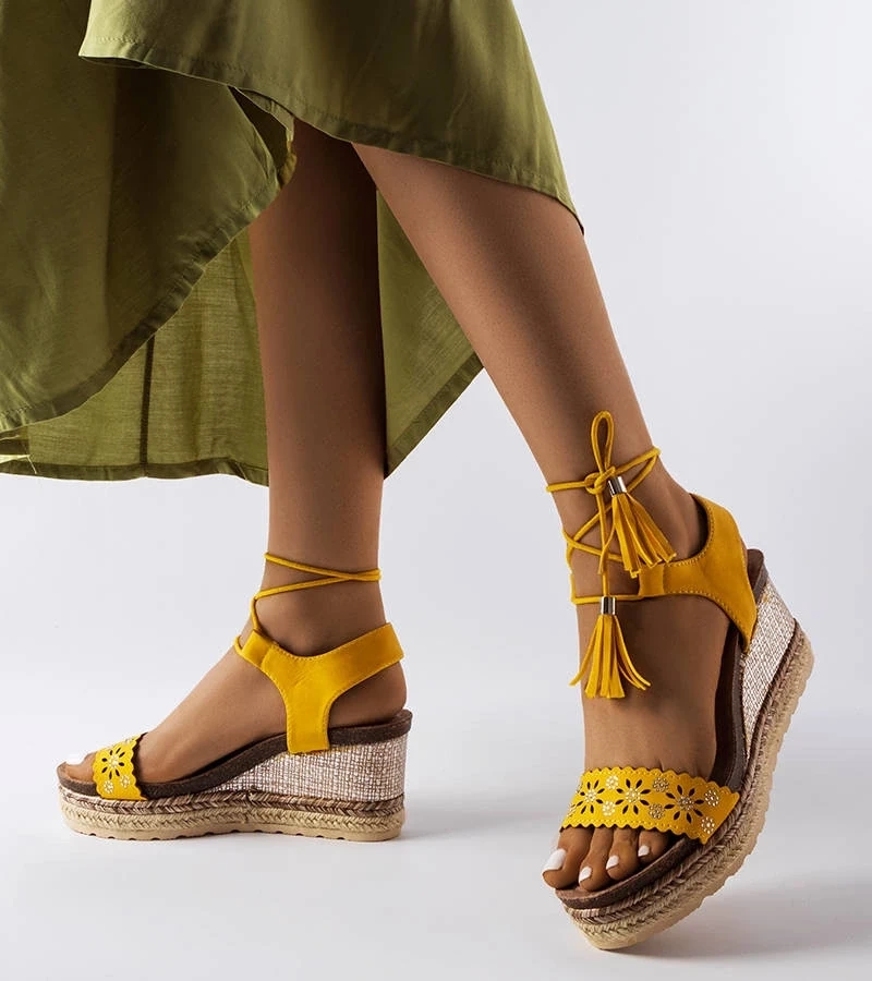 D/CEO Yellow sandals Dolores