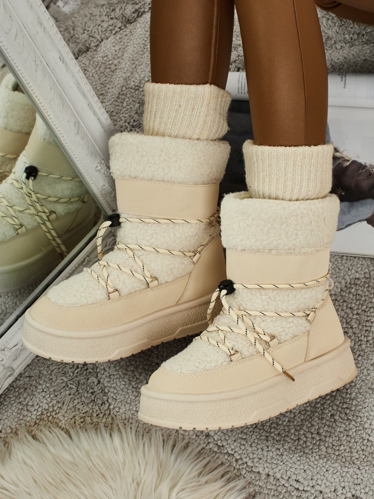 Resti Women&#039;s snow boots Quill Haven cream