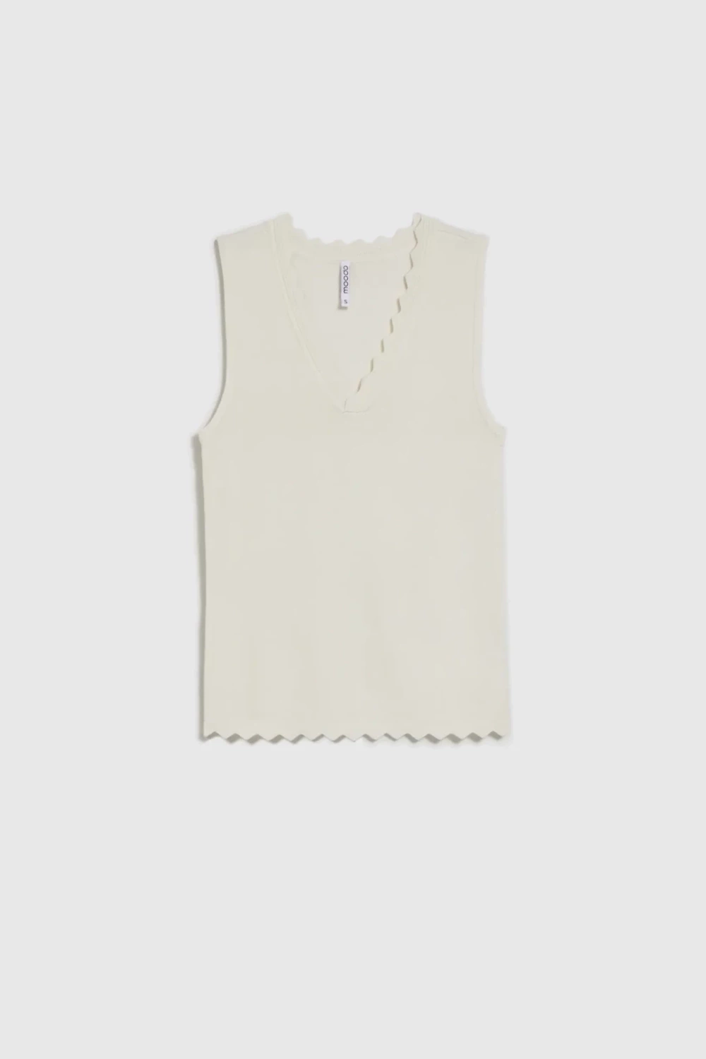 Marisse Women's T-Shirt L-Ts-4717 Off White