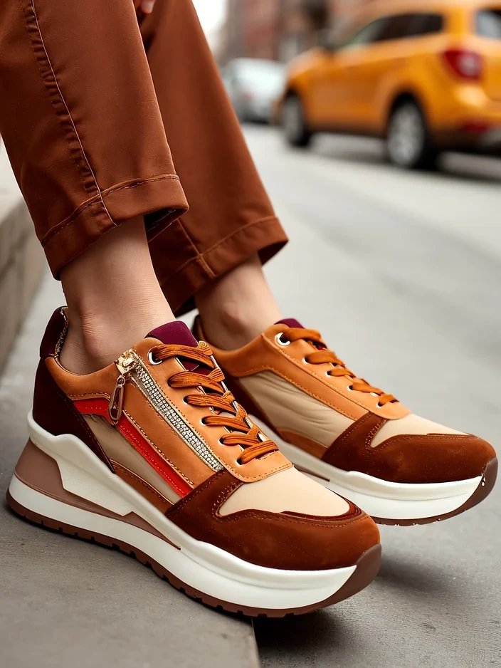 Resti Women&#039;s sports shoes with a hidden wedge Bessase