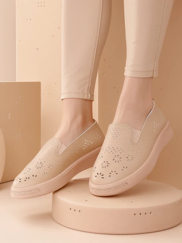 Resti Womens Sporty Moccasins Olleffi