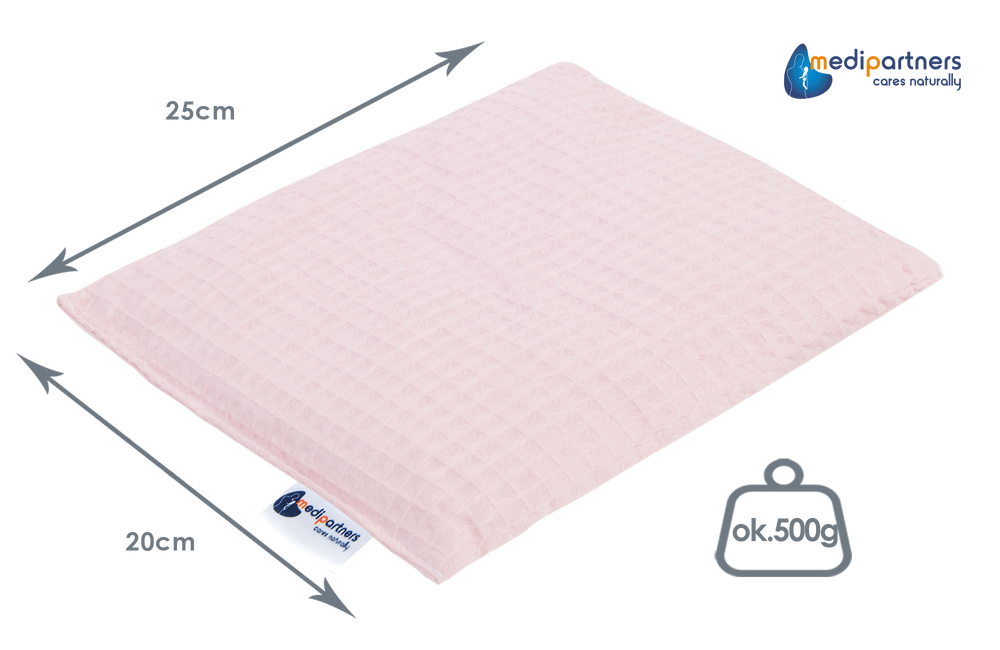 Medi Partners Thermoform with cherry seeds (Wafel) - Light pink