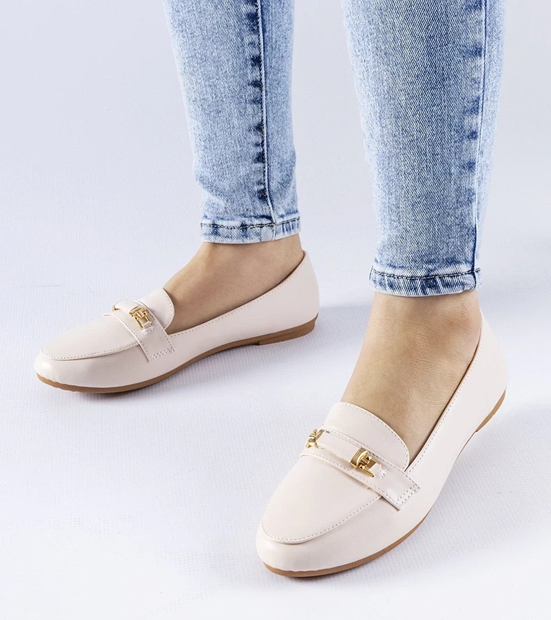 D/CEO Silver loafers Ilana