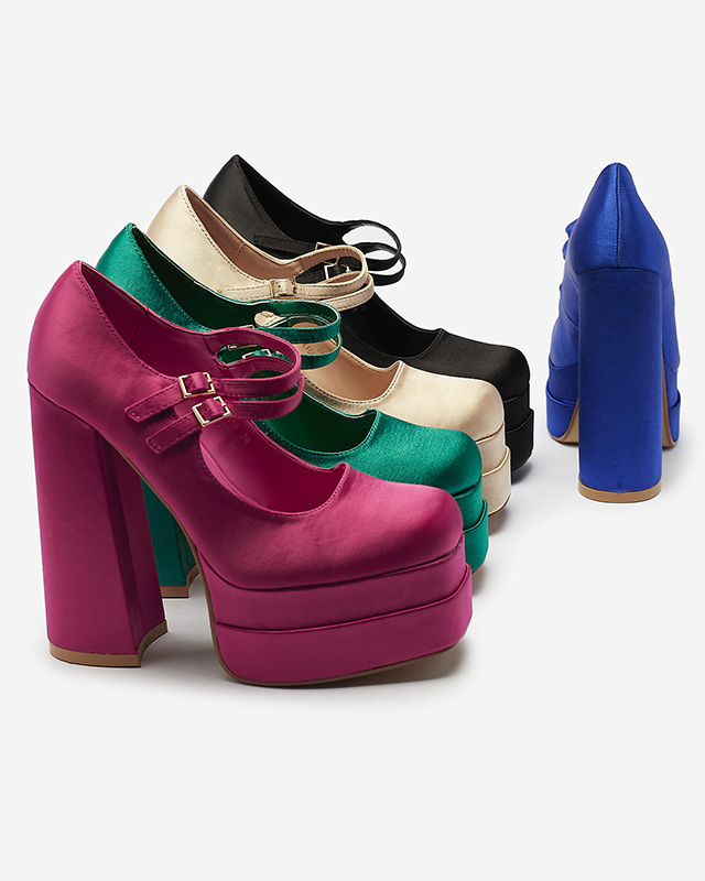 Resti Green women&#039;s high stiletto pumps Elika - Footwear