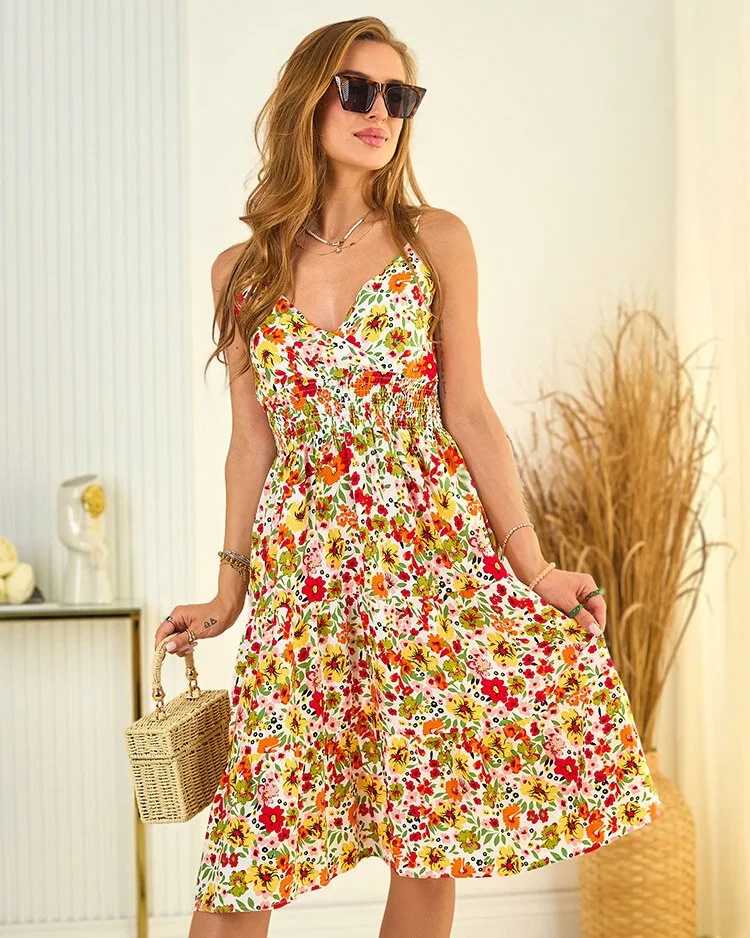 Resti Women's cotton floral dress