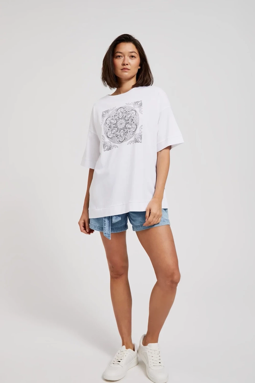 Marisse Women's Blouse L-Ts-4407 White