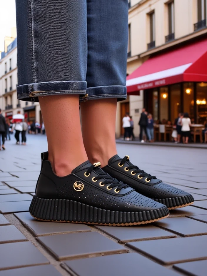 Resti Women's sporty perforated sneakers Jovenes