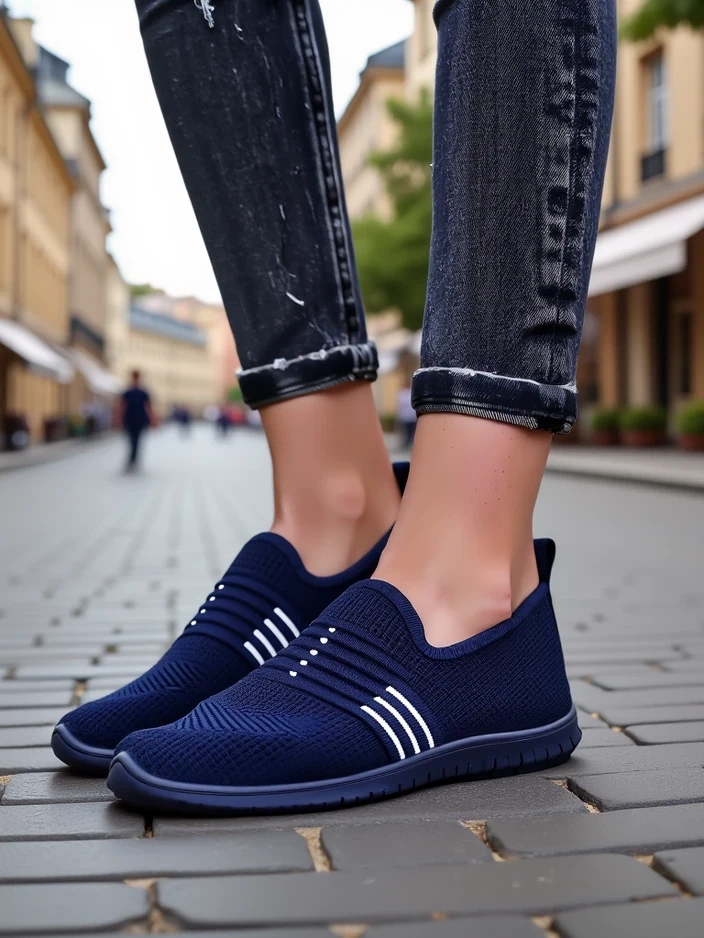 Resti Womens slip-on sports shoes Ollabes