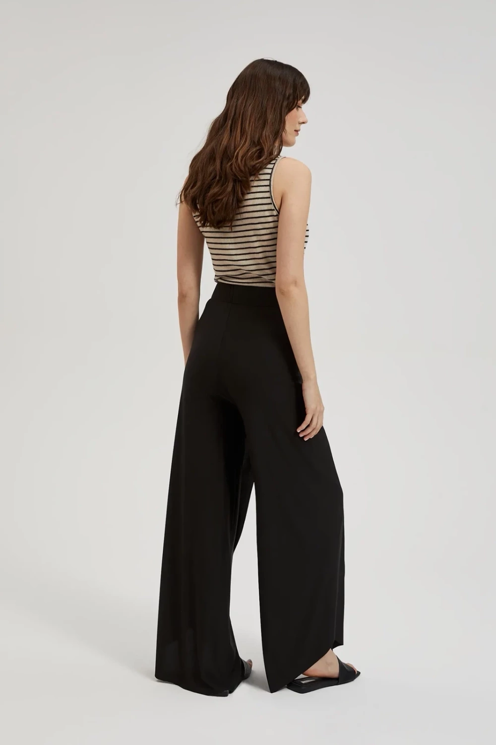 Women's summer trousers MOODO - black