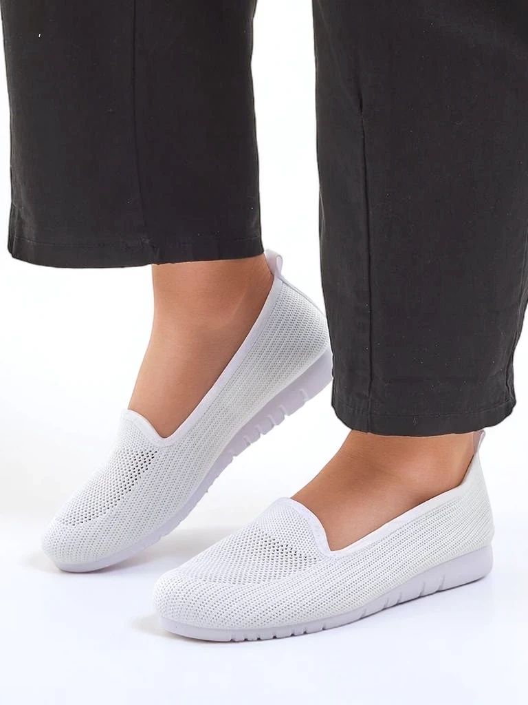 Resti Women's fabric moccasins Caerit