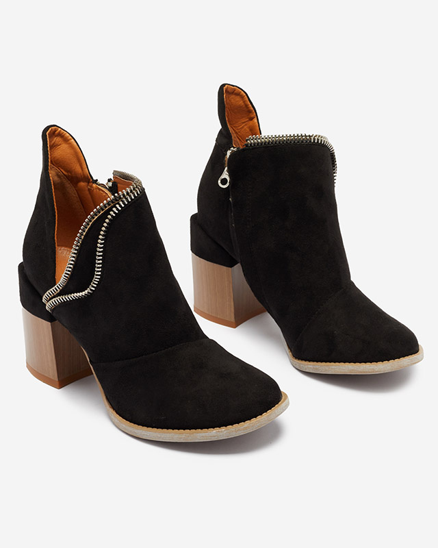 Resti Black women's insulated boots on a post Mukis - Footwear