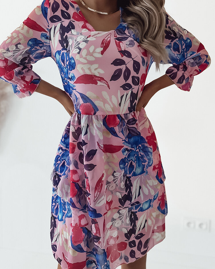 Resti Women's floral mini dress